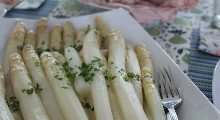 Spargel aus dem Ofen