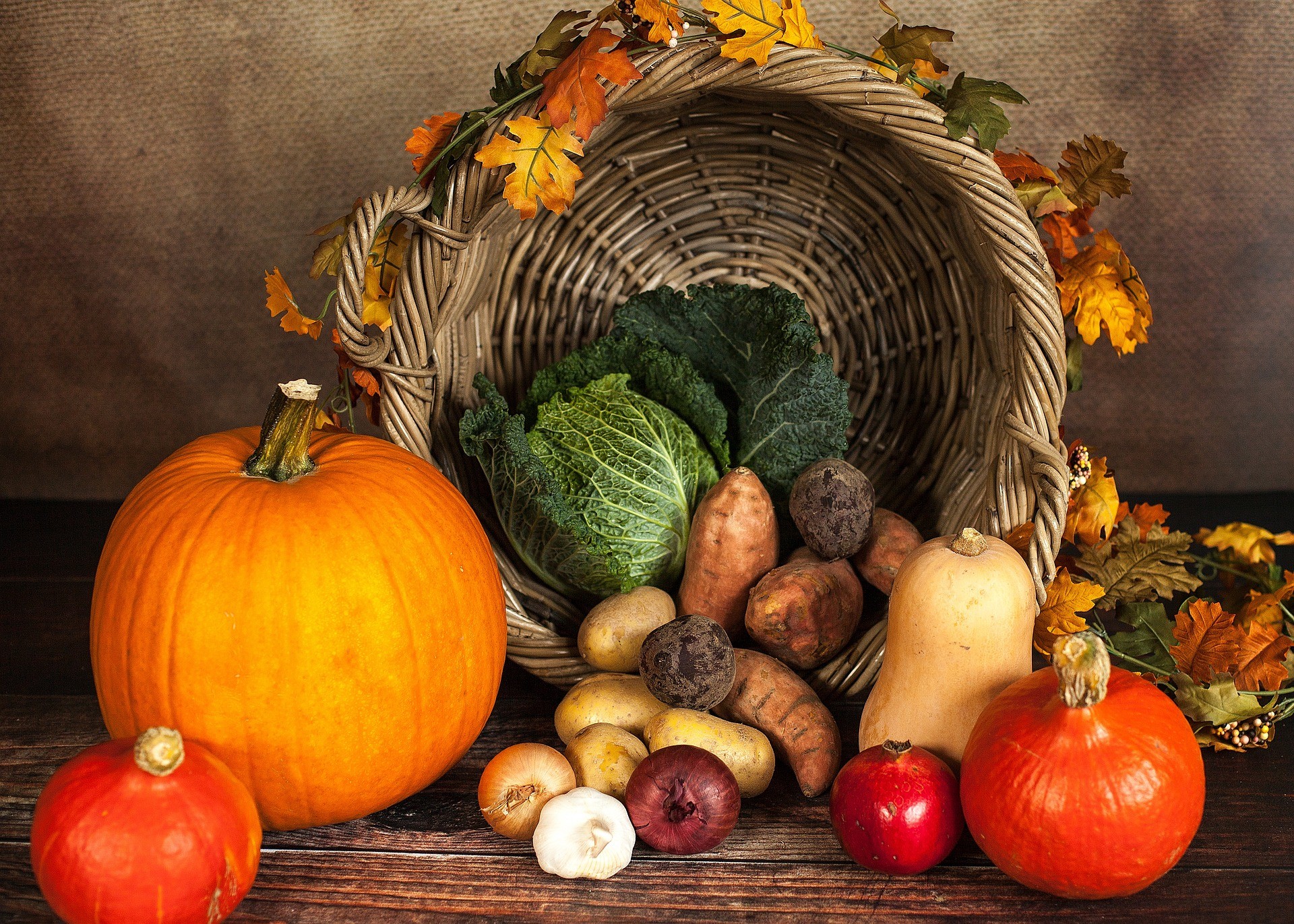 Herbstgemüse - Welche Gemüsesorten kann man roh essen? (Quelle: Pixabay.com)
