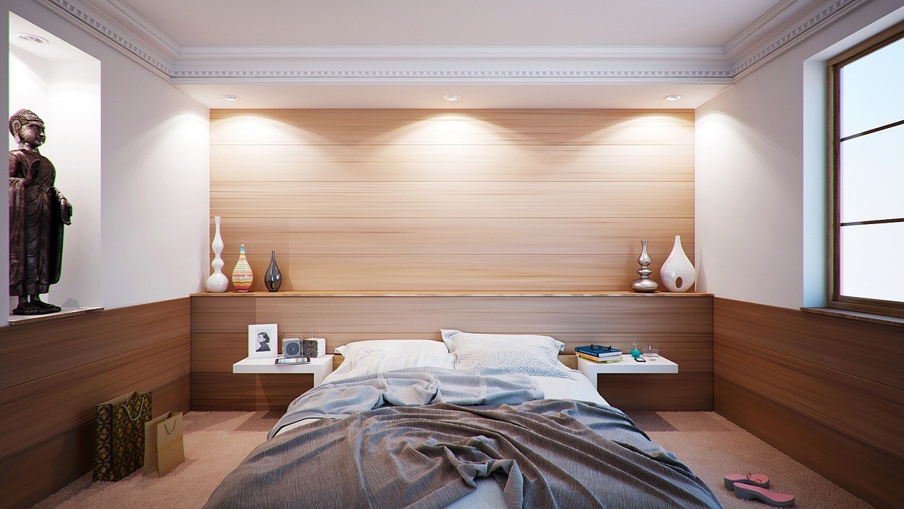 Schlafzimmer / Weniger Staub in der Wohnung (Quelle: pixabay.com)