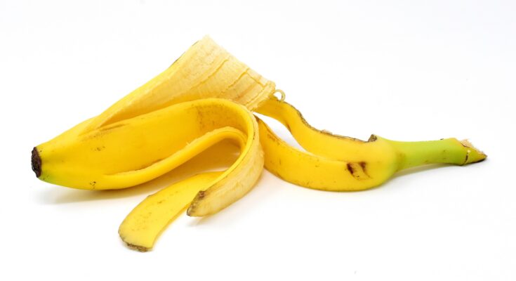 Bananenschalen verwerten