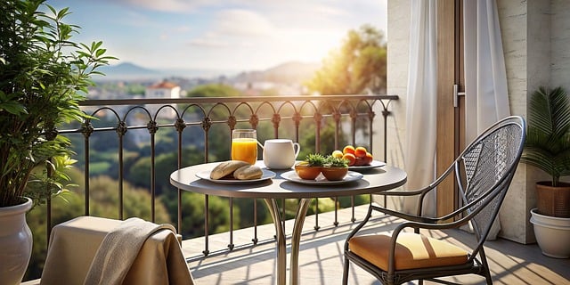 Balkon- und Terrassengestaltung (KI-generiert)